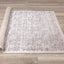 Chorus Grey Beige Elegant Geometric Rug by Kalora Interiors