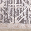 Chorus Grey Beige Elegant Geometric Rug by Kalora Interiors