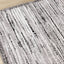 Chorus Black Grey White Iridescent Plush Rug by Kalora Interiors