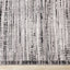 Chorus Black Grey White Iridescent Plush Rug by Kalora Interiors