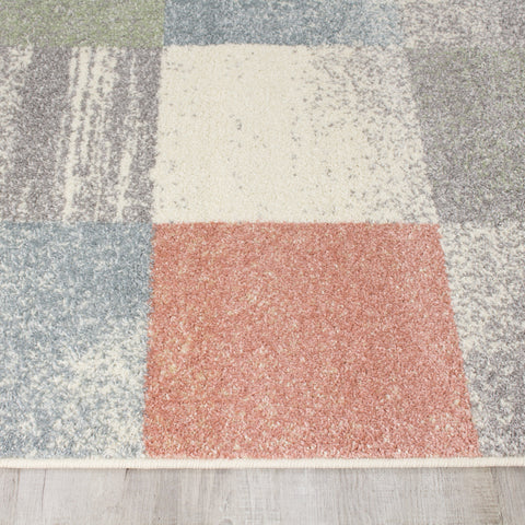 Converge 8942_9363 Multicolour Squares Area Rug by Novelle Home