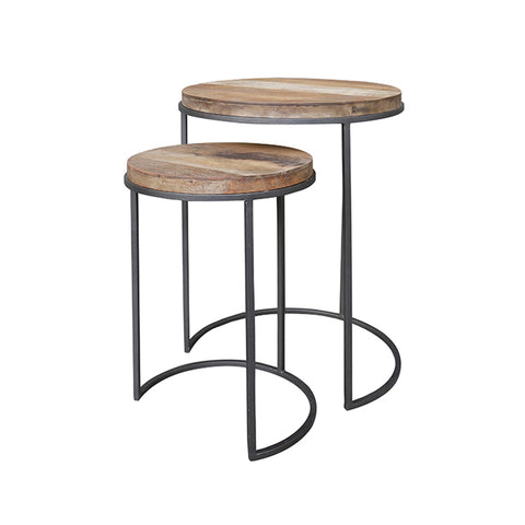 D-Bodhi Tuareg Side Tables Set of 2 by LH Imports