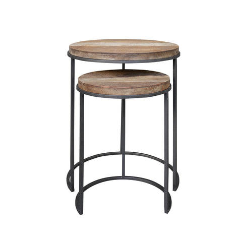 D-Bodhi Tuareg Side Tables Set of 2 by LH Imports