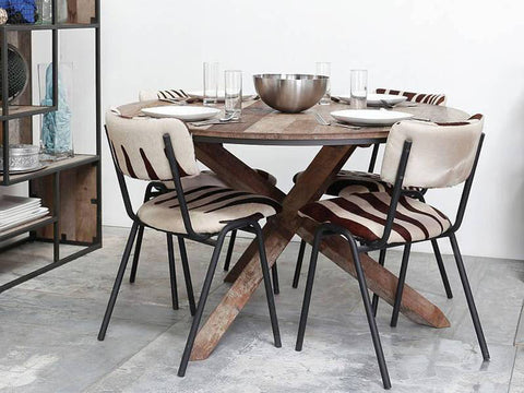 D-Bodhi Tuareg Round Dining Table | LIMITED EDITION | by LH Imports