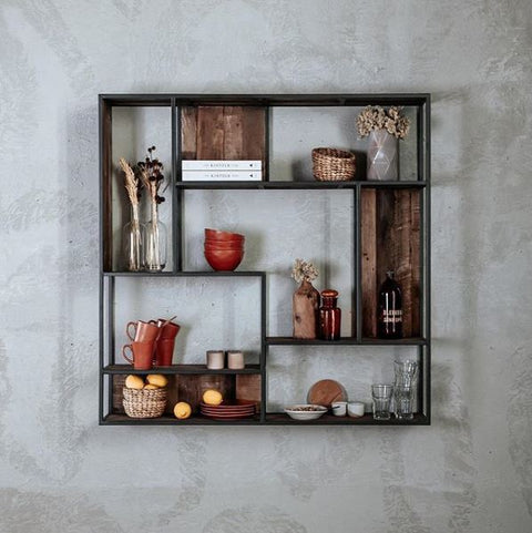 D-Bodhi Square Wall Rack by LH Imports