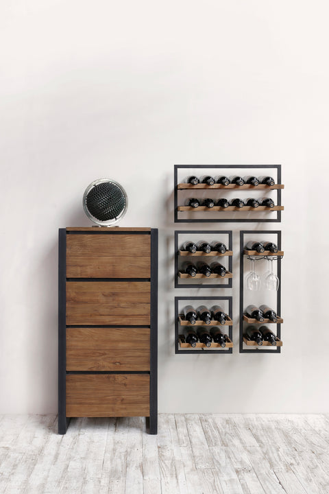 D-Bodhi Wine Rack Type-B | 6 Bottles | by LH Imports