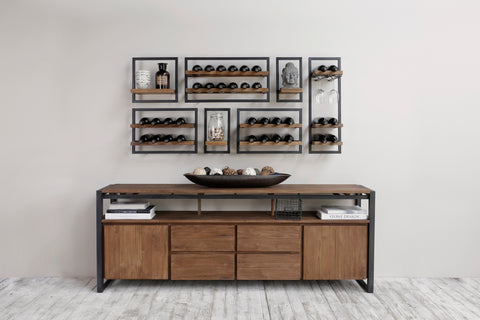 D-Bodhi Wine Rack Type-A | 12 Bottles | by LH Imports