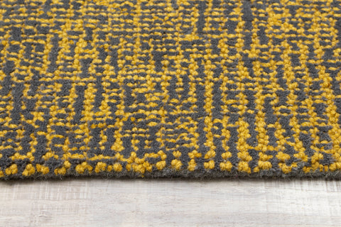 Dawson 7190C Yellow Grey Handtufted Rug By Kalora Interiors