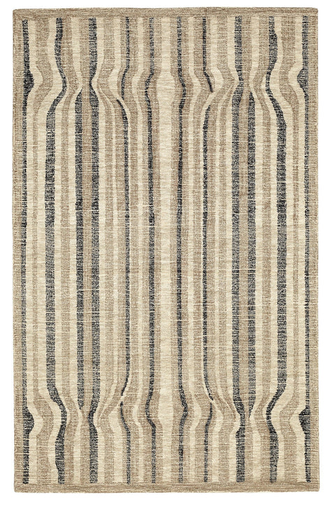 Elara ELA-OT-101IVM Hand Tufted Wool Ivory Multi Area Rug By Viana Inc