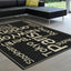 Epsilon 4280_3908 Black Cream City Cosmos Indoor Outdoor Area Rug by Novelle Home
