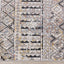 Evora Grey Cream Blue Yellow Pink Tribal Inspired Plush Rug by Kalora Interiors
