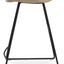 FALCON COUNTER SEAT PPM S WHEAT 502 06 BASE SOLID STEEL BLACK FRAME 1