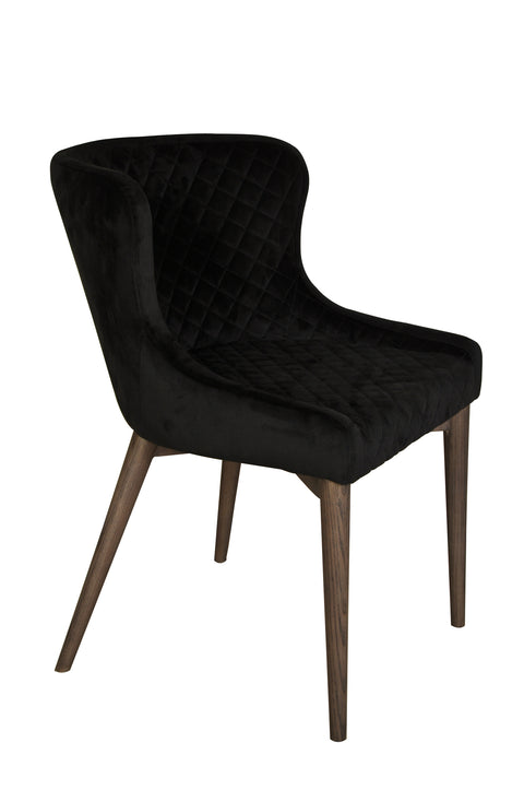 Mila Dining Chair | Black Velvet | by LH Imports