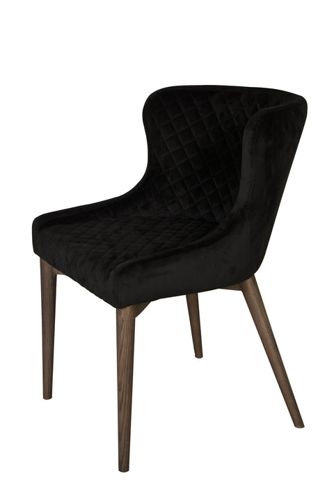 Mila Dining Chair | Black Velvet | by LH Imports