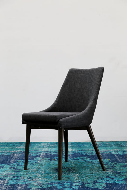 Fritz Dining Chair | Dark Grey | by LH Imports