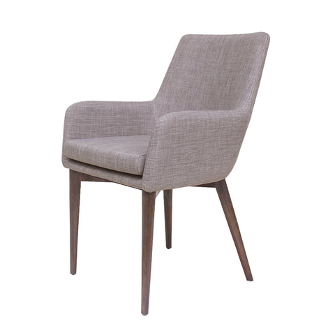 Fritz Arm Chair | Light Grey | by LH Imports