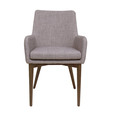 Fritz Arm Chair | Light Grey | by LH Imports