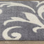 Fergus 12516_116 Grey White Swirls Bulky Shag By Kalora Interiors
