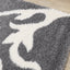 Fergus Grey White Swirls Bulky Shag by Kalora Interiors