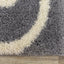 Fergus 12516_116 Grey White Swirls Bulky Shag By Kalora Interiors
