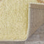 Fergus 12550_101 Cream Beige Lines Crossing Shag Rug By Kalora Interiors