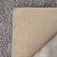 Fili 8000_90 Grey Shag Area Rug by Novelle Home