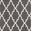 Fiona 3603_1911 Grey Cream Ogee Pattern Area Rug by Novelle Home