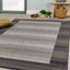 Fiona 3612_9922 Grey Dark Border Rug by Novelle Home