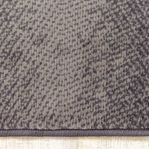 Fiona 3612_9922 Grey Dark Border Rug by Novelle Home