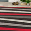 Fiona 3637_1945 Black Grey Red Marble Track Area Rug by Novelle Home