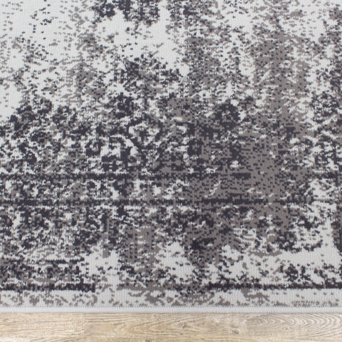 Fionna 3733_9944 Grey Faded Traditional Oriental Style Area Rug by Novelle Home