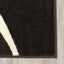 Fiona 5015_1945 Black White Red Swoop Carvings Area Rug by Novelle Home