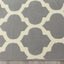 Fiona 5034_9944 Grey White Classic Ogee Area Rug by Novelle Home