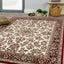 Fiona 5118_1953 Cream Red Fine Traditional Oriental Style Area Rug by Novelle Home