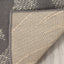 Fiona 701300_11922 Grey Cream Whirling Area Rug by Novelle Home