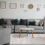 Focus Grey Soft Transition Rectangle Rug by Kalora Interiors
