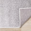 Focus Grey Soft Transition Rectangle Rug by Kalora Interiors