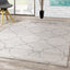 Focus 8774_9363 Faded Lattice Work Area Rug by Kalora Interiors