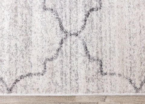 Focus Grey Ogee Rug by Kalora Interiors