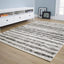 Focus Grey Marker Stripes Rug by Kalora Interiors
