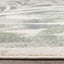 Focus Cream Green Palm Branch Rug by Kalora Interiors