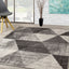 Focus Grey Cream Variegation Rug by Kalora Interiors