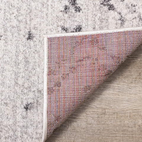 Focus Grey White Banded Global Inspired Rug by Kalora Interiors