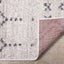 Focus Grey White Banded Global Inspired Rug by Kalora Interiors