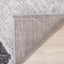 Focus Grey Cream Distressed Triangle Vertical Column Rug by Kalora Interiors
