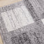 Focus Grey White Squares Rug by Kalora Interiors