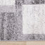Focus Grey White Squares Rug by Kalora Interiors