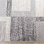 Focus D457_9636 Grey White Squares Rug By Kalora Interiors