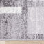 Focus Grey White Squares Rug by Kalora Interiors