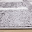 Focus Grey White Squares Rug by Kalora Interiors